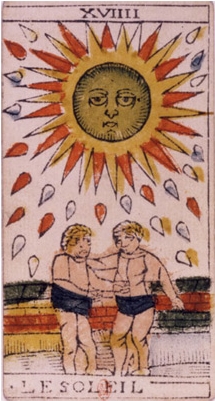 Il Sole dei Tarocchi e le immagini maschili dei Tarocchi